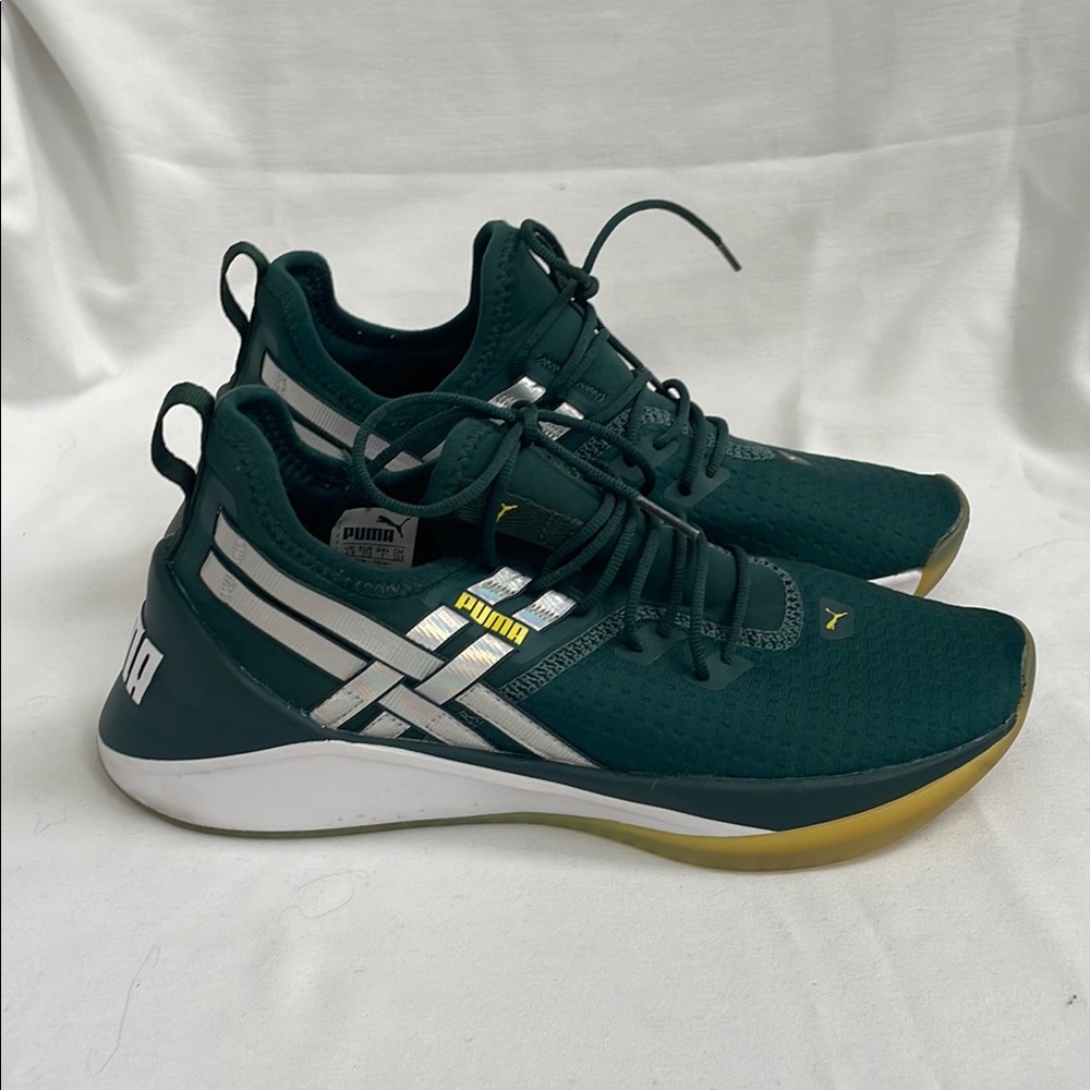 Puma Womens Jaab XT Trailblazer size 7 Green Athletic Sneakers